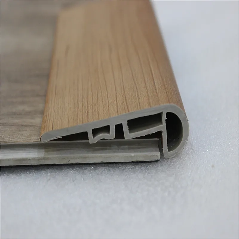 Factory Plastic Wall Board LVT Trim Pieces LVP Flooring Trim1