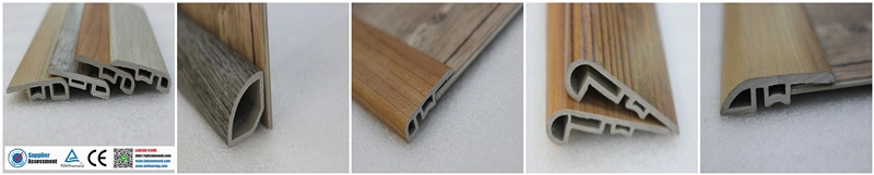 Factory Plastic Wall Board LVT Trim Pieces LVP Flooring Trim