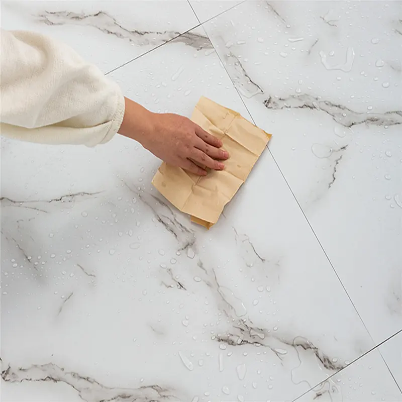 Factory vinyl flooring adhesive bathroom diy gray dark