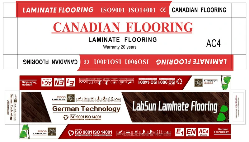 Packing of floorings