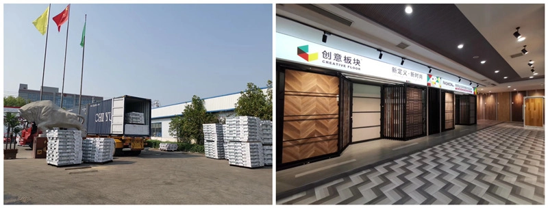 SPC Flooring Distributor Down South Collection Extrusion Line