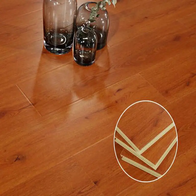 Solid Cheap Price 7mm 8mm Click Laminate Flooring Living Room