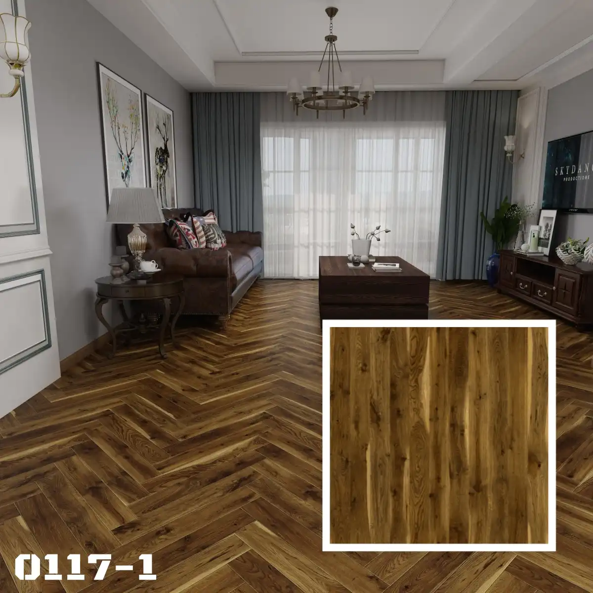Laminate Flooring herringbone