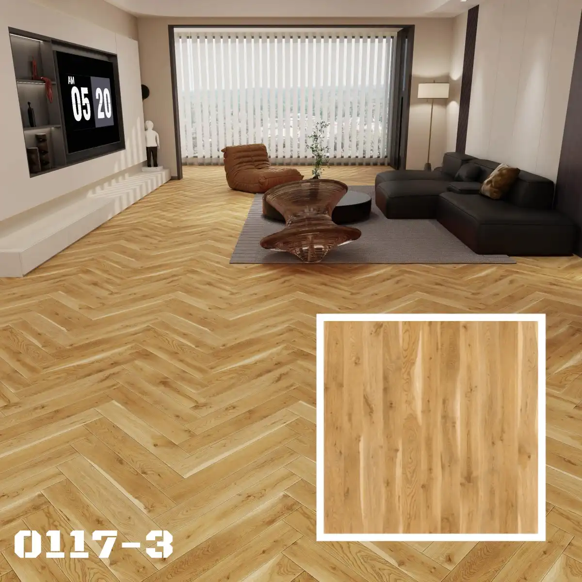 Laminate Flooring herringbone
